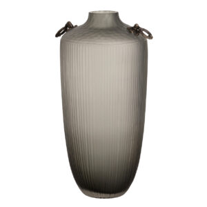 JARRON DECORACION CRISTAL 17x17x36 CM