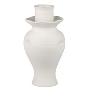 JARRON CERAMICA BEIGE IZMIR 20x20x39 CM