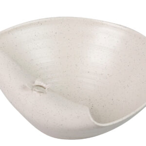 CENTRO DE MESA CERAMICA BEIGE IZMIR 32x27x14 CM