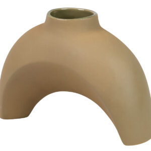 JARRON CERAMICA VERDE ZANTE 28x13x21 CM