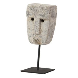 FIGURA DECORATIVA PIEDRA 8x7x23 CM