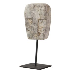 FIGURA DECORATIVA PIEDRA 8x7x23 CM