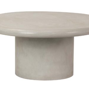 MESA CENTRO PIEDRA GRIS 85x85x38 CM