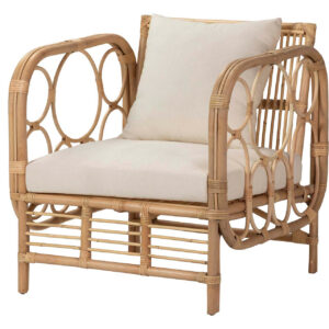 SILLON MIMBRE CON COJIN 72x70x76 CM