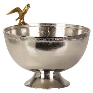 CHAMPANERA AGUILA ALUMINIO PLATEADO 35x38x29 CM