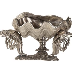 CHAMPANERA LANGOSTA ALUMINIO PLATEADO 51x48x28 CM