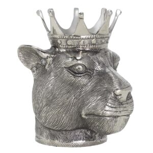 CHAMPANERA LEON ALUMINIO PLATEADO 24x22x28 CM