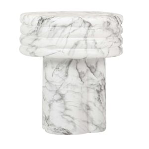 MESA AUXILIAR BLANCO SEDIT 37x37x42 CM