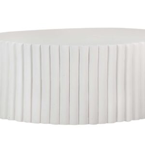 MESA AUXILIAR BLANCO SEDIT 106x106x42 CM