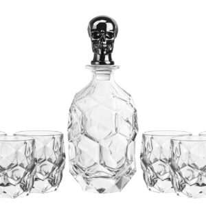 SET 7 PIEZAS WHISKY CRISTAL 750 ML