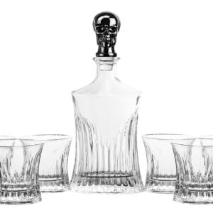 SET 7 PIEZAS WHISKY CRISTAL 700 ML