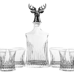 SET 7 PIEZAS WHISKY CRISTAL 700 ML