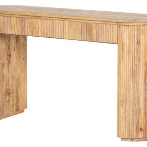 CONSOLA MADERA MANGO MARRON MYRA 140x40x80 CM