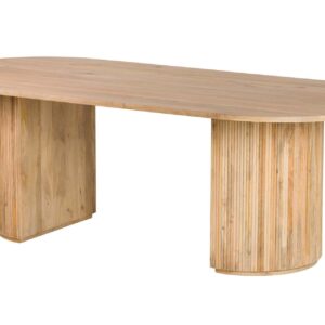 MESA COMEDOR MADERA MANGO MARRON MYRA 240x115x75CM