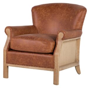 SILLON MADERA FRESNO MARRON 76x81x78 CM