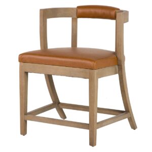 SILLA MADERA FRESNO MARRON 59x57x78 CM