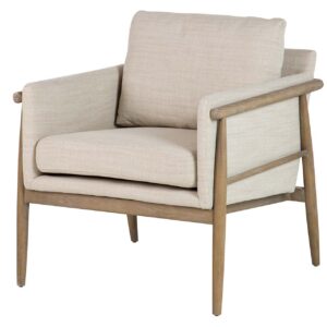 SILLON MADERA FRESNO BEIGE 77x74x72 CM