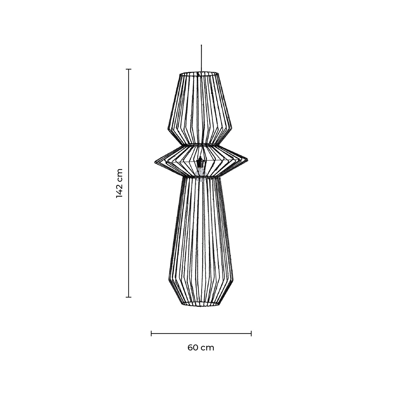 lampara-de-colgar-plisse-metal-3