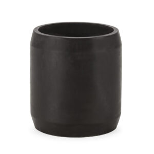 Macetero 40x40x43 Cemento -- Negro