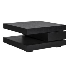 Coffee table Oakura black 90x90