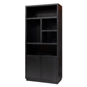 Display cabinet Oakura black