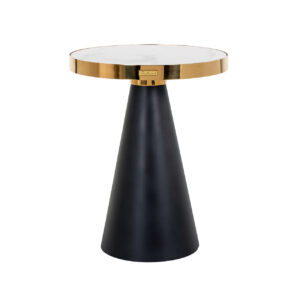 End table Odin gold 45Ø