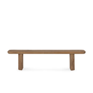 Banco 180x40x44 Madera de Pino Recuperado -- Natural Envejecido