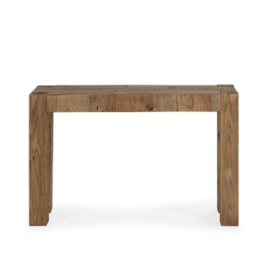 Consola 117x36x71 Madera de Pino Recuperado -- Natural Envejecido