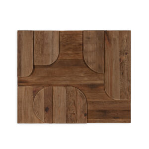 Escultura 98x6x80 Madera de Pino Recuperado -- Natural Envejecido