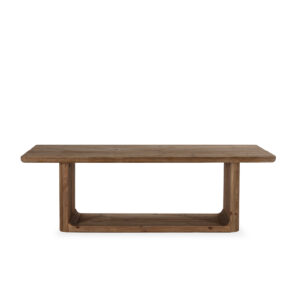 Mesa Comedor 240x100x76 Madera de Pino Recuperado -- Natural Envejecido