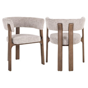 Dining chair Contigo mocca fancy