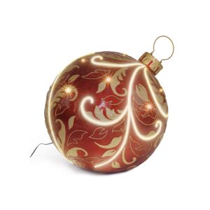 Bola gigante luminosa Navidad