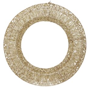 Corona Oro 58 cm Leds