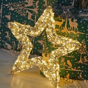 Estrella 3D 35 cm led 1