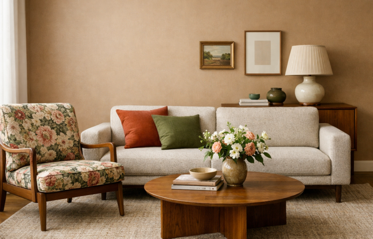 Granny chic decoración 2026: Granny Chic y minimalismo cálido: cómo mezclar lo vintage y lo contemporáneo sin que tu casa par