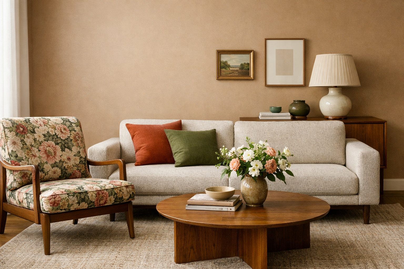 Granny chic decoración 2026: Granny Chic y minimalismo cálido: cómo mezclar lo vintage y lo contemporáneo sin que tu casa par