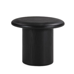 Mesa Auxiliar 55x55x45 Chapa Nogal/DM -- Negro