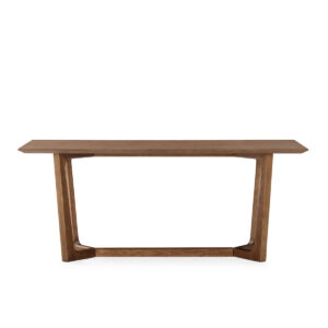 Mesa Comedor 180x90x75 Chapado Fresno -- Nogal