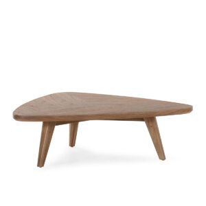 Mesa de Centro 100x93x28 Madera de Cedro -- Natural Velado