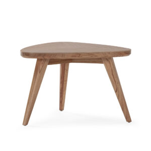 Mesa de Centro 65x55x42 Madera de Cedro -- Natural Velado
