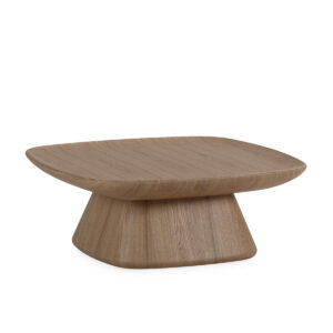 Mesa de Centro 85x85x32 DM/Chapa Nogal -- Natural