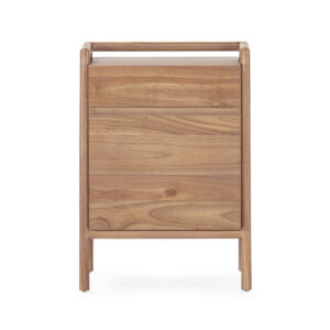 Mesita de Noche 50x40x70 Madera de Cedro -- Natural Velado
