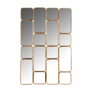 Mirror Birche gold