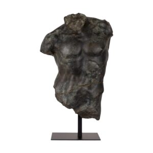 torso maximiliano grande bronce
