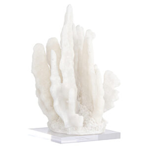 Decorative object Lilly white