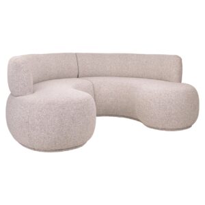 Dining bench Sorrobon cayenne brown round (Set of 2)