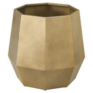 Planter Axis bronze gold medium
