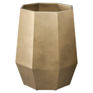 Planter Axis bronze gold large