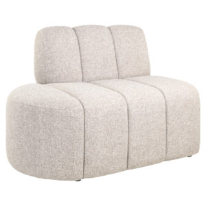 Dining bench Landmark customized open end left straight