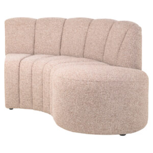Dining bench Landmark customized open end right round